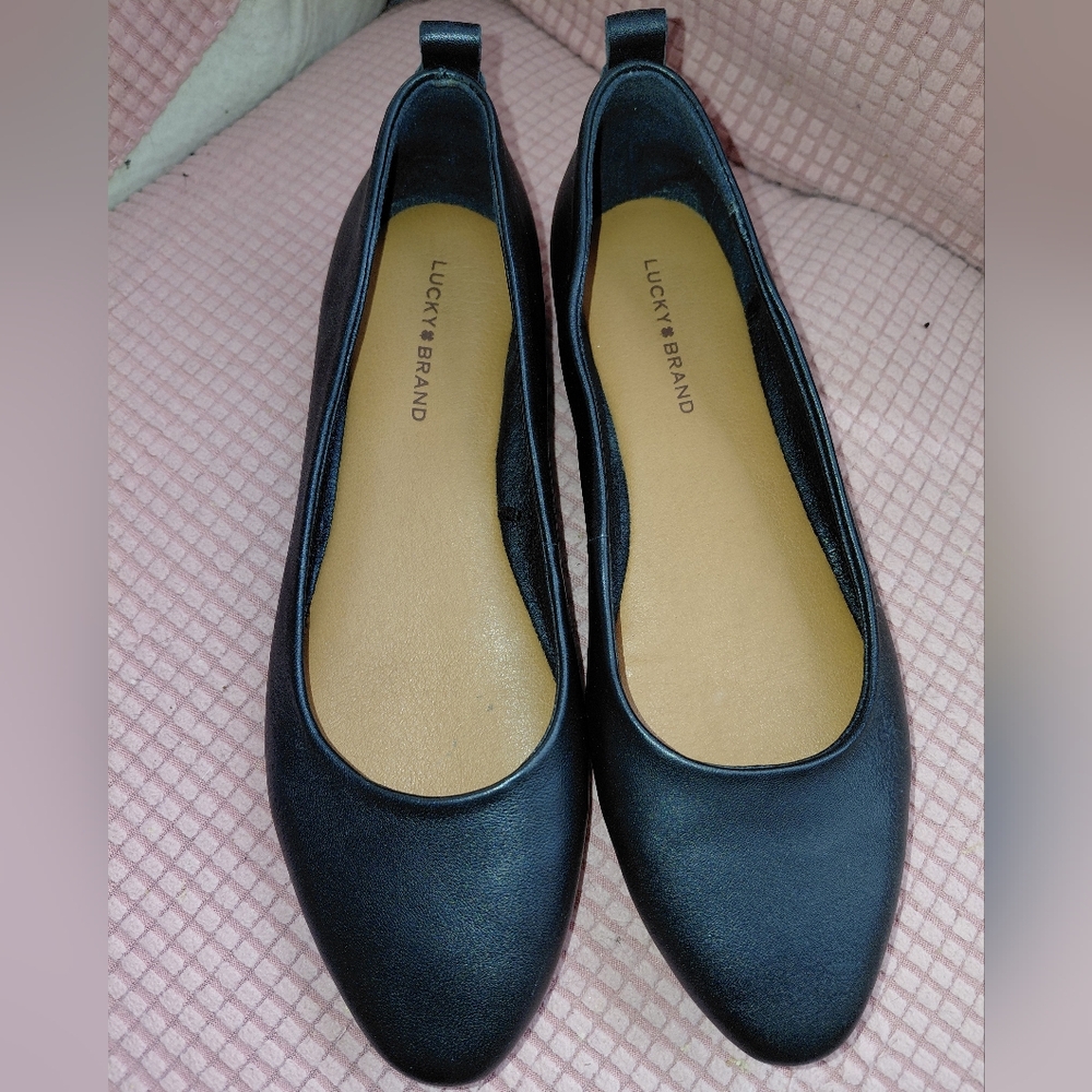 Lucky Brand Women's Black Flats